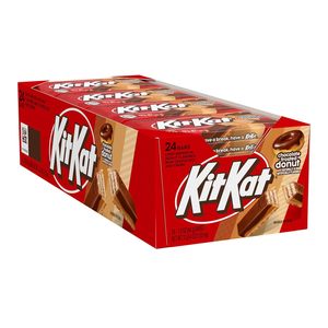 KIT KAT Chocolate Donut Flavored Wafer Candy <b>Bars</b>, 1.5 oz (24 Count) - Product Image 2