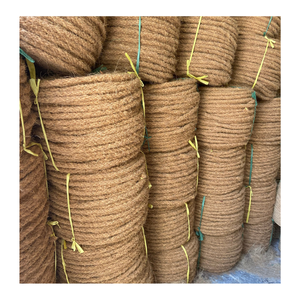 Rouleau de corde de coco solide en vrac corde de fibre de noix de coco 3mm-30mm fabriqué à partir de fibre de coco naturelle de 100%-Produits de fibre de coco usine du Vietnam - Product Image 6