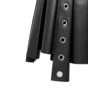 Kilt écossais traditionnel en cuir à taille ajustable pour femme, style décontracté, club, accessoires d'instruments de musique écossais - Product Image 3