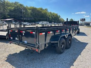 Nuevo Remolque Agrícola de Volteo 7X16 de 14K con Rampas Tubulares Reforzadas y Gato Hidráulico - Product Image 4