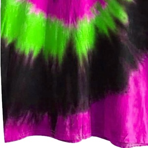 Secado rápido, fácil de lavar y llevar, cómodo para uso diario, tela suave, el mejor diseño, camiseta con tinte de corbata para mujer con color personalizado - Product Image 6