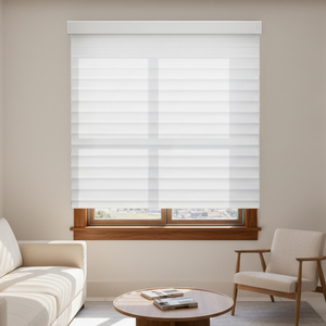 Motorizado incorporado Horizontal poliéster Shangri-la ciego operación eléctrica <span class=keywords><strong>interruptor</strong></span> de un clic capas transparentes/opacas diseño liso - Product Image 3