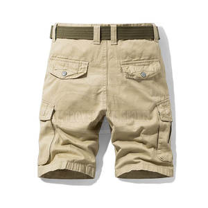 Made In Pakistan Color sólido Cargo Shorts OEM Service Hombres Cargo Shorts Venta al por mayor Hombres Cargo Shorts - Product Image 2