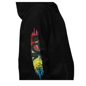 Sudadera con Capucha de Invierno Personalizada con Estampado Creativo, Tonos Vibrantes, Ligera, Cálida, Textura Suave, 100% Algodón, Transpirable y Ecológica - Product Image 3