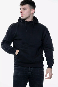 Sudadera con Capucha Lisa para Hombre, Sudadera Informal de Manga Larga con Capucha de Forro Polar, Sudadera de Manga Larga Lisa con Logotipo Personalizado RRI-MH-203 - Product Image 6