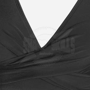 ชุดว่ายน้ำบิกินี่บราดันทรงสำหรับผู้หญิงชุดชายหาดหน้าอกใหญ่พิมพ์ลายคอวีออกแบบได้ตามต้องการ - Product Image 6