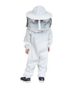Traje de Apicultura Duradero Unisex y para Niños con Velo Redondo Incorporado, Ropa de Seguridad para Apicultura - Product Image 6