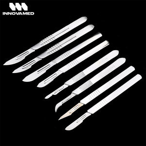 2024 คุณภาพดีที่สุด 10 ชิ้นด้ามผ่าตัดผ่าตัดใช้ในโรงพยาบาลสําหรับการผ่าตัดที่แตกต่างกันโดย INNOVAMED - Product Image 5