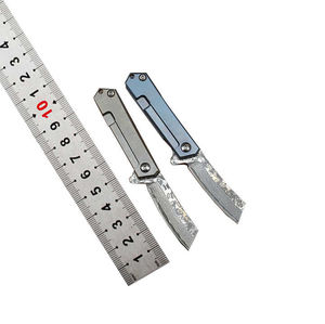 Couteau de cuisine à lame fixe en acier damas durable de qualité industrielle avec manche en bois Support OEM du Pakistan - Product Image 4