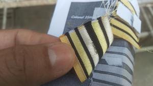 Cintas de Galón Tejidas a Crochet, Cintas Decorativas, Adornos, Tresse, Color Plata y Oro, Manualidades Personalizadas, 100% Algodón, para Zapatos y Bolsos - Product Image 2