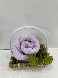 Toallas de baño de algodón de secado rápido Color sólido Ecológico Venta directa de fábrica Absorbente para uso doméstico - Product Image 4