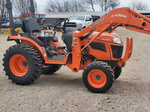 Tractor usado Kubota B2320 4WD con cargador de ruedas y componentes de retroexcavadora para motor agrícola y núcleo de cojinete - Product Image 4