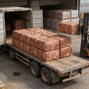 เศษลวดทองแดง ลวดทองแดงเปลือย ไม่หุ้มฉนวน เกรดอุตสาหกรรม สำหรับโรงงานรีไซเคิลและหลอม - Product Image 1