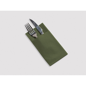 Tovaglioli Tascabili Kanguro Khaki 40x40cm, Salviette Morbide e Asciutte, 480 Pezzi, B2B - Product Image 1