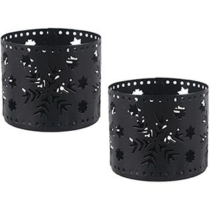 Black Metal <b>Candle</b> Container with Lid Gift Print Customize Handmade Wedding <b>Birthday</b> Item Packing Aromatherapy - Product Image 1