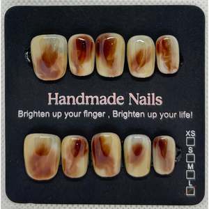 "Artificial Fingernails Twin Flame Design (Large)" - Product Image 1