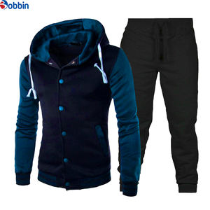 Conjunto Deportivo de Moda, Chaqueta Universitaria de Terciopelo para Hombre, Conjunto de Pantalones Deportivos, Atuendo de Baloncesto, Invierno, Unisex, Chándal, Conjunto Hip Hop - Product Image 1