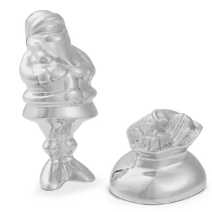 Decoración de mesa de Papá Noel de Metal de moda moderna, tela perfecta, regalo de Navidad eléctrico para vajilla de vacaciones - Product Image 1