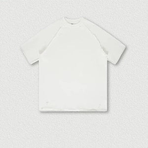 Ensemble de vêtements pour hommes en deux pièces personnalisé, t-shirt vintage délavé à l'acide, ensemble de shorts d'été, t-shirt imprimé en relief et shorts en deux pièces pour hommes - Product Image 5