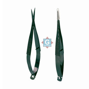 Tijeras Rectas de Acero Inoxidable Multicolores Gray Rocks para Recortar Pestañas y Cejas, con Función Suave y Natural para Extensiones de Pestañas - Product Image 2