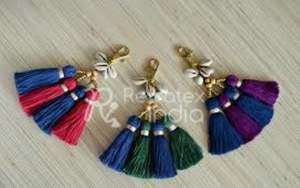 Llaveros decorativos con borlas para bolsos - Product Image 5