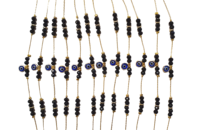 Bracelets en macramé faits main style Bohème DAFNI Modèle 44 avec perles œil porte-bonheur – Cadeaux promotionnels originaux pour la fête des Mères/du Père