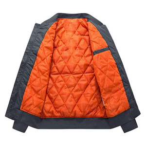 Meilleurs blousons d'aviateur pour hommes du fabricant, haut à la mode, étiquette personnalisée, tissu en toile, saison d'hiver, prix de gros, bonne vente - Product Image 3