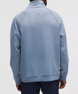 Sudadera de Moda con Cierre de Cremallera, Nueva Colección de Invierno, Cuello Redondo, para Hombre, Estilo Urbano, Corte Holgado, Tejido Suave y Cálido - Product Image 3