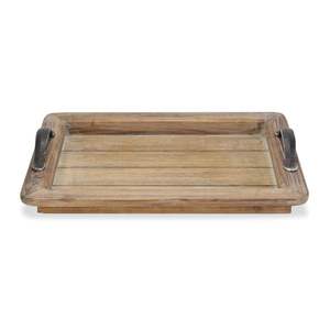 Bandeja duradera hecha a mano de madera maciza, ideal para uso diario, sirve de alojamiento o mejora de cualquier espacio vital con estilo. - Product Image 5