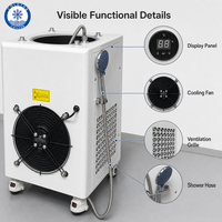 Pompe à eau glacée Omni Factory Direct, alimentée par prise secteur, capacité 20L, pour salle de sport et usage extérieur, refroidissement musculaire après l'entraînement