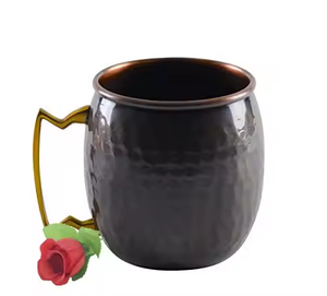 Newest Shape Moscow Mule Copper <b>Mugs</b> Beer Cup Box Gift Set New Arrival Copper <b>Mug</b> Antique Hammered Moscow Mule <b>Mug</b> for Beer - Product Image 1