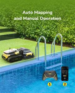 Nouveau robot tondeuse YARBO pour grandes surfaces jusqu'à 6 acres, conception modulaire, hauteur de coupe de 1,2 à 4,0 pouces, pentes jusqu'à 70 %, recharge automatique - Product Image 3