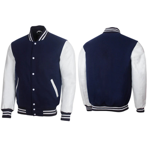 Veste Letterman isolée brodée en gros personnalisée veste de jeu personnalisée veste décontractée imprimée pour hommes d'école personnalisée - Product Image 4