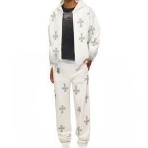 Vêtements de sport pour hommes de qualité supérieure en gros, légers, avec strass, jogging, vêtements, vêtements de sport pour hommes avec strass - Product Image 1