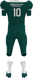 American <b>Football</b> Uniform 5v5 Breathable Quick Dry Mesh Material Youth & Adult Sizes Short Sleeve Full Package - Product Image 6