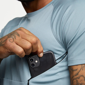 High Quality Heavyweight Custom Clothing Running Quick Dry Summer T Shirt for Men - Product Image 6