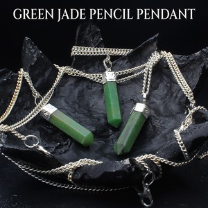 Best Quality Natural Green Jade Pendant Necklace for Gifts or Feng Shui and Spiritual Healing Available At Competitive Price - Product Image 2