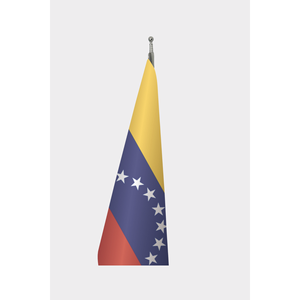 Customizable Venezuela Indoor <b>Flag</b>-3x5ft Aluminum or Fiberglass <b>Pole</b> Digital Printing Cotton Polyester Material <b>for</b> Cars - Product Image 3
