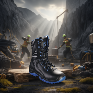Botas de Seguridad TORGAU Talla 42 W.11 Negro/Azul S3S FO SR ESD EN20345 - Product Image 3