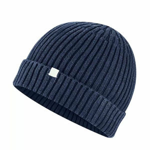 Gorro de Invierno Acrílico Personalizado, Gorro de Punto Suave Tipo Waffle, Gorro Tejido Vintage Cálido en Varios Colores, Talla Única para Ciclismo Diario y Viajes - Product Image 2
