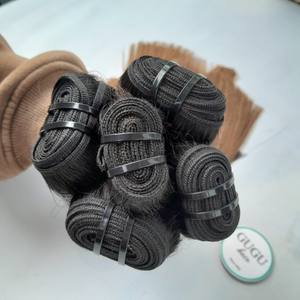 Cheveux vietnamiens lisses et donneuse unique, cheveux humains vierges de qualité 12a super doublement étirés - Product Image 3