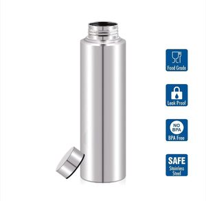 Bouteille d'eau étanche isolée sous vide durable en acier inoxydable de 1 litre, conception sans BPA, lavable au lave-vaisselle, adaptée à la salle de sport - Product Image 2