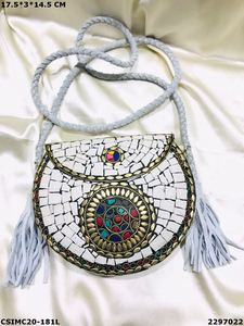 Craftstages International - Bolso de Mano para Mujer, Otros Materiales, 17.5x3.5x13.5 CM - Product Image 6
