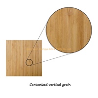 Plaques de contreplaqué en bambou écologique de qualité supérieure, non finies, de 1/8 x 8 x 8 pouces, pour artisanat, pièces de bois vierges, tranches de bois pour découpe laser