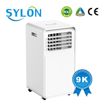 Climatiseur portable 220V à faible MOQ, 9000, 12000, 18000 BTU, avec moteur à double fréquence, pour salon