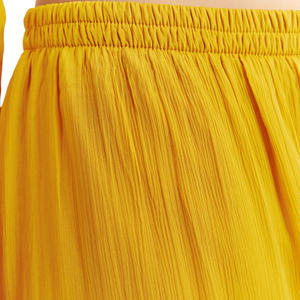 Chinon senape svasato Kurta con filo di lavoro all'ingrosso da donna abbigliamento etnico OEM fornitore di abbigliamento personalizzato per feste - Product Image 6