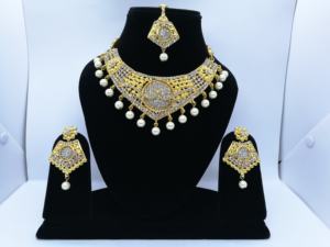 Ensemble de collier, boucles d'oreilles et diadème de mariée de luxe, alliage, cristal et strass, design floral, bijoux vintage pour mariage et fête, femmes - Product Image 4