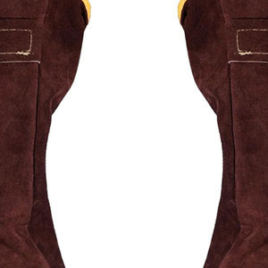 Mangas de soldadura de cuero precio al por mayor servicio OEM calidad superior cuero precio barato tendencias mangas de soldadura - Product Image 6