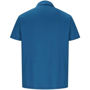 Polos para ropa de hombre Tallas grandes Quarter Zip Polo Camiseta Casual Manga corta Camisas con cuello con bolsillos Color naranja - Product Image 5