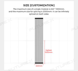 Pantalla LED Transparente Ultrafina Holográfica 3D P3.75 con Animación para Publicidad en Escaparates de Centros Comerciales y Exposiciones - Product Image 2